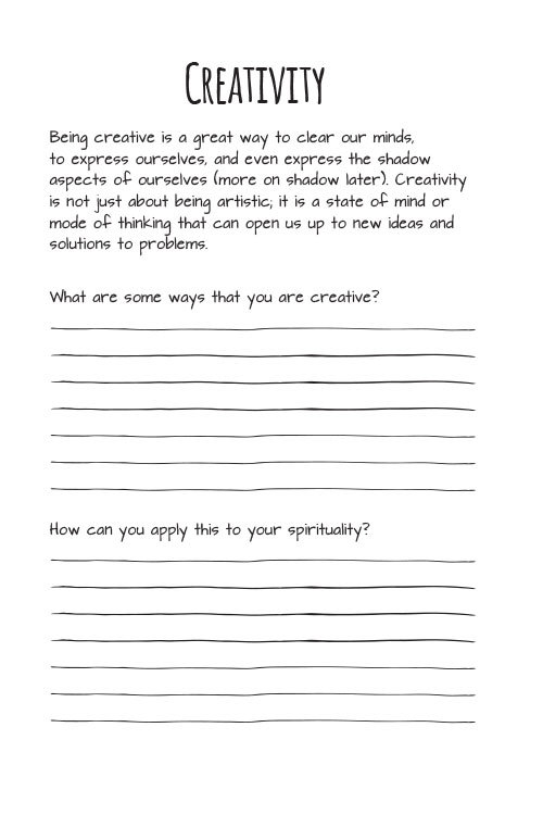 selfcarezine:  The Spiritual Practice Workbook is a workbook for developing a spiritual
