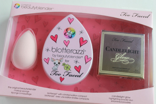 beautyblender x too faced set from the holidays!