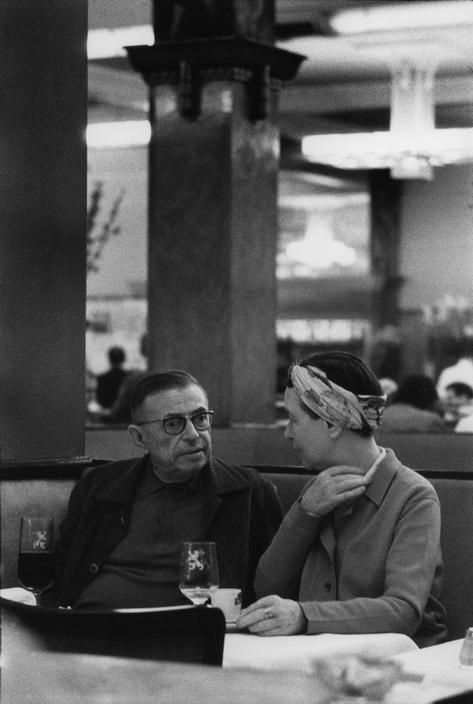 Porn photo srtakoko:  Sartre & de Beauvoir