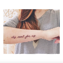 fuckyeahtattoos:  “It is real, isn’t it? It’s not a joke? Petunia says you’re lying to me. Petunia says there isn’t a Hogwarts. It is real, isn’t it? “It’s real for us,” Snape said. “Not for her. But we’ll get the letter, you and