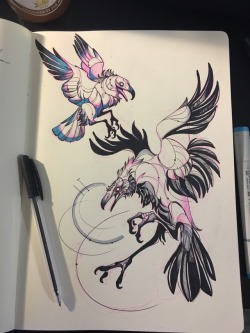 c3rmen:  Sketchbook burds