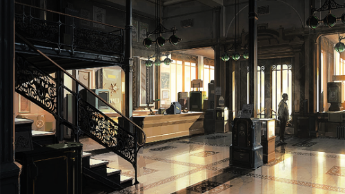 rosewaterhag: The Art of Dishonored 2 Karnaca + Interior design