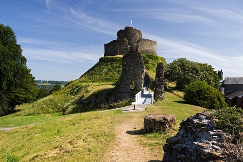 ahencyclopedia: MOTTE AND BAILEY CASTLE: THE motte and bailey castle was an early form of medie