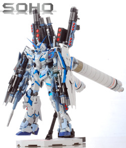 Gunjap:  Mg Rx-0 Full Armor Unicorn Gundam Ana Sky Project: Kit Remodeling By Soho.