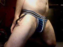 typingonehanded:  My new jock.