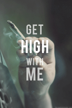thegreengoldrush:  Get high with me