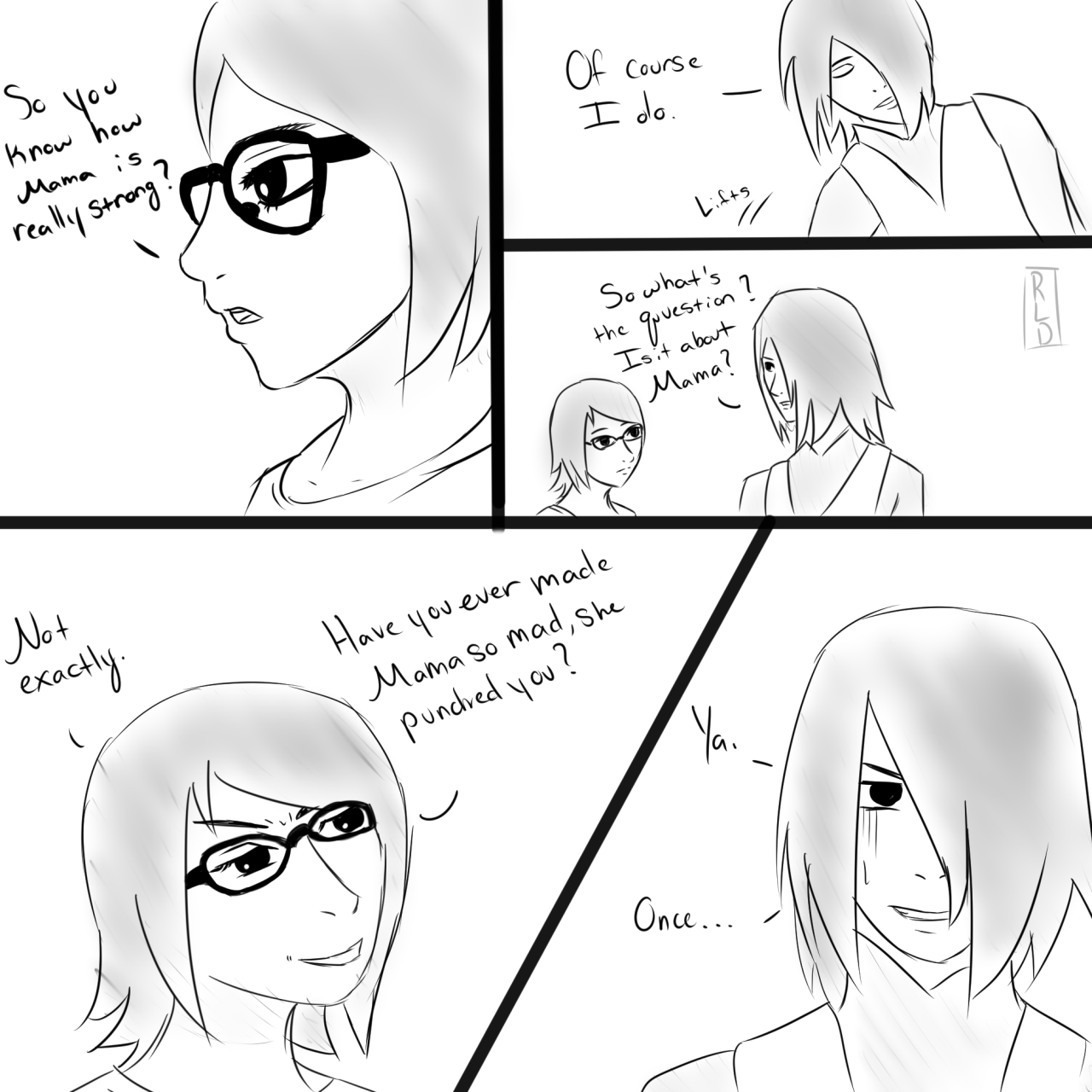 randileighdarling:  I bet Sasuke’s pullout game sucks, but it gave us Sarada ;)