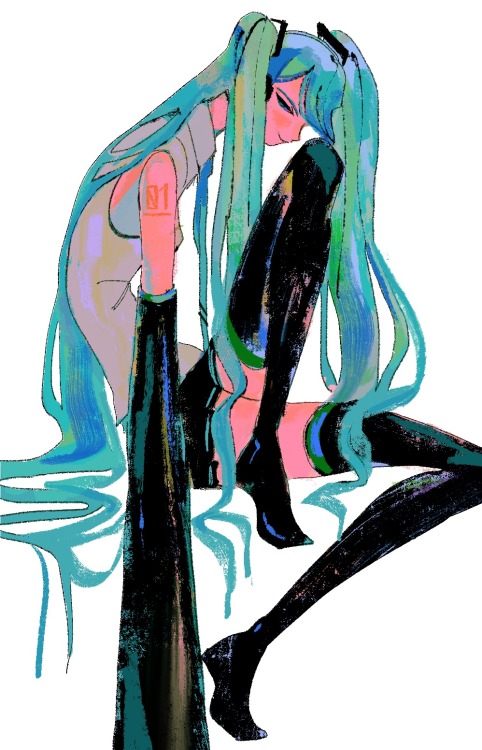 bigskycastle:mikus insp by this figure that has taken over my brain