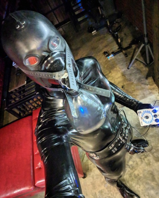 rubberforfun: Without rubber slave today 😗 #rubber #latex #fetish #bdsm #bondage #playroom #redroom #rubberforfun #forfun 