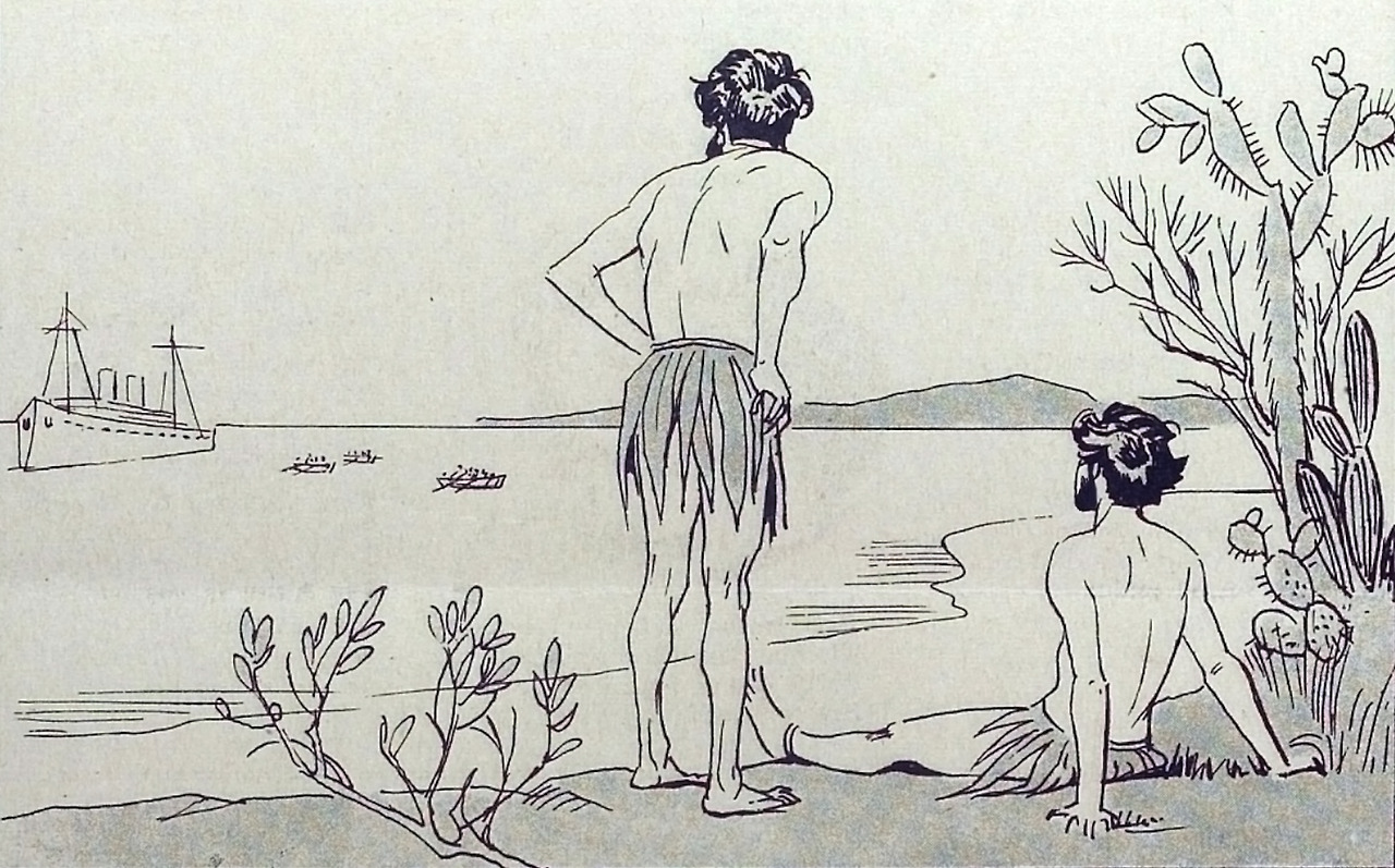 profoundgaiety:  Stranded on a Desert Island With You From Kladderadatsch, 1930.