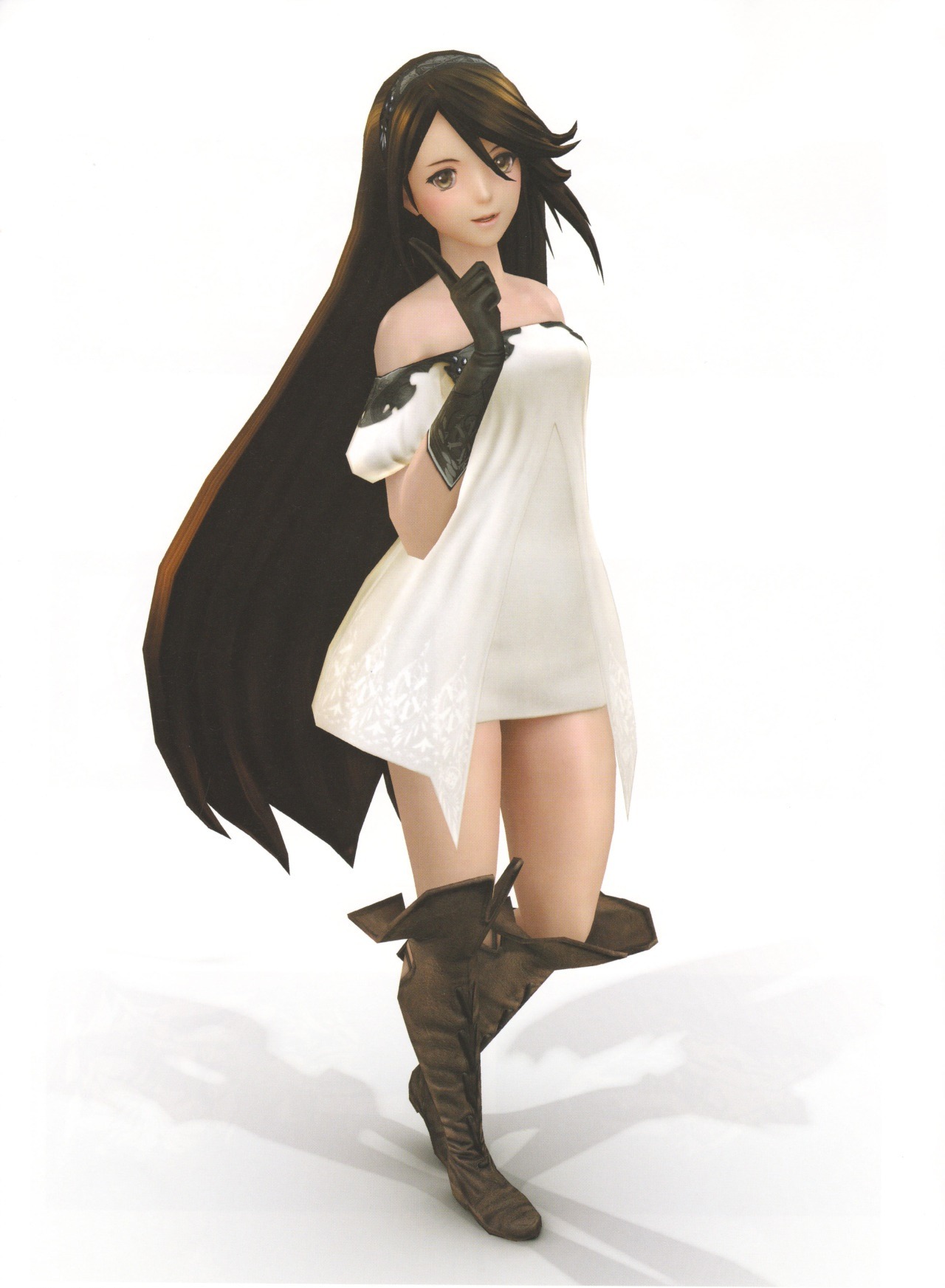 Bravely Art — Bravely Default - Agnes Oblige Render (x)