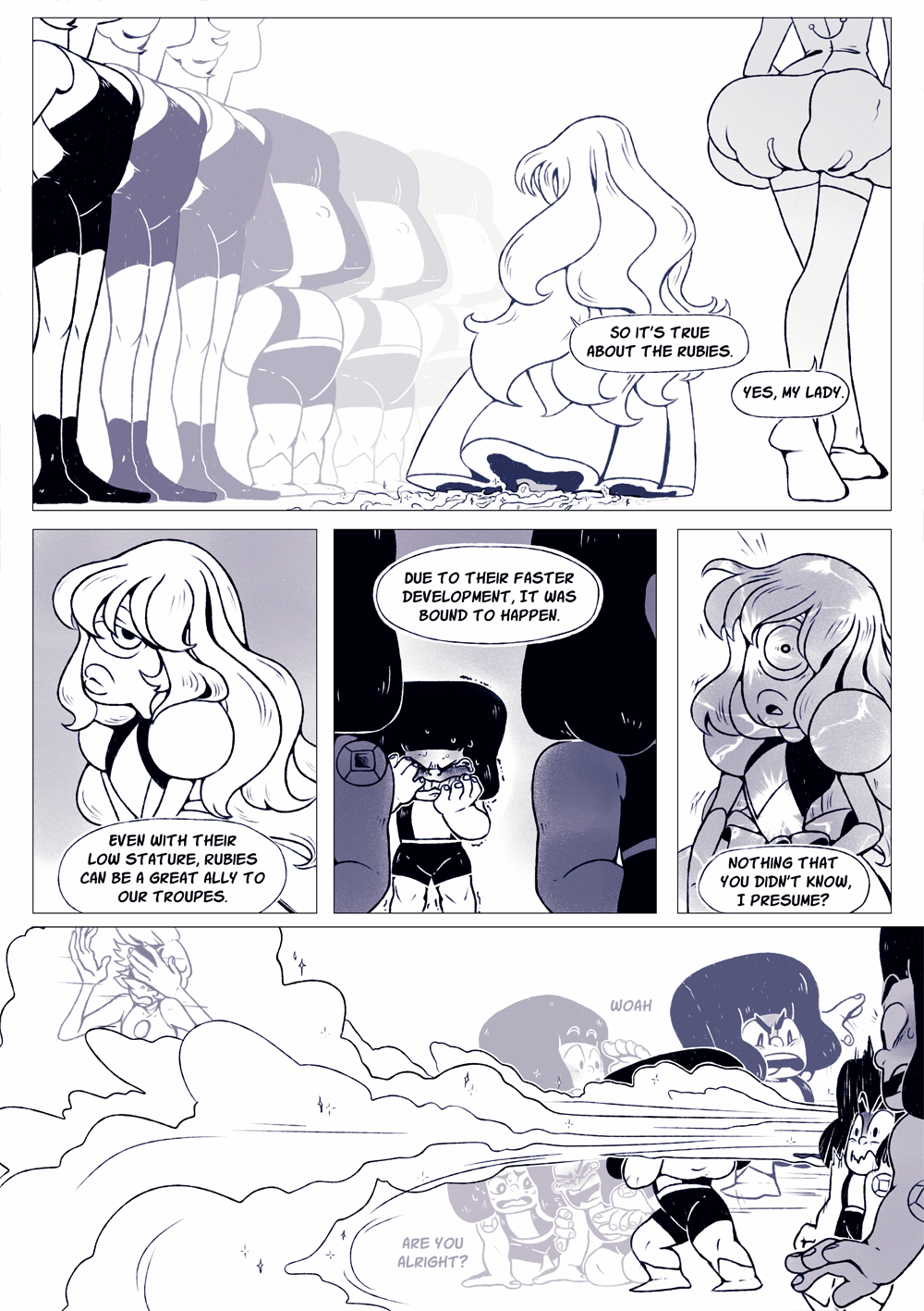 weirdlyprecious:  the three-eyed beastpage 2 here’s page two of nine! guys, I’d