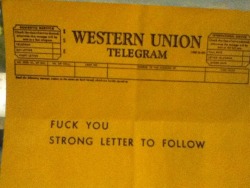 sixyearsofcollegedownthedrain:airspaniel: drunkwario:  Anon hate from the late 1800’s.  What I love most about this is that this person was SO INCENSED at the recipient that they couldn’t even wait the days/weeks it would take for the mail to go through.