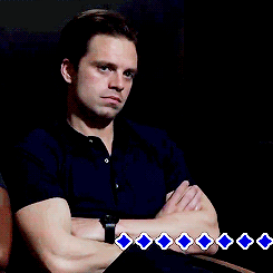 sebastiansource:  Sebastian zoning out during interviews | bonus: 