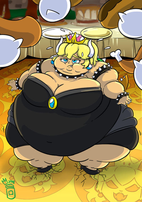 royaljellysandwich: Full Bowsette WG sequence, both variations. Commissioned by @tach0012