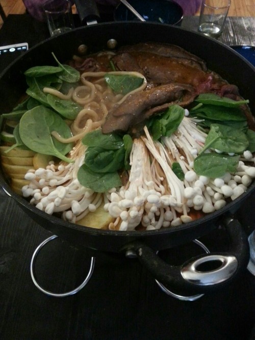 Homemade improvised hotpot :) with awesome people