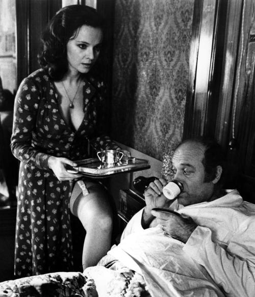 Laura Antonelli and Turi Ferro in Malizia, dir. Salvatore Samperi, 1973