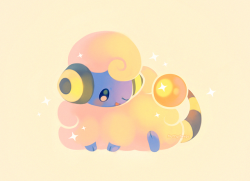 fluffysheeps:Cotton candy 🐑✨