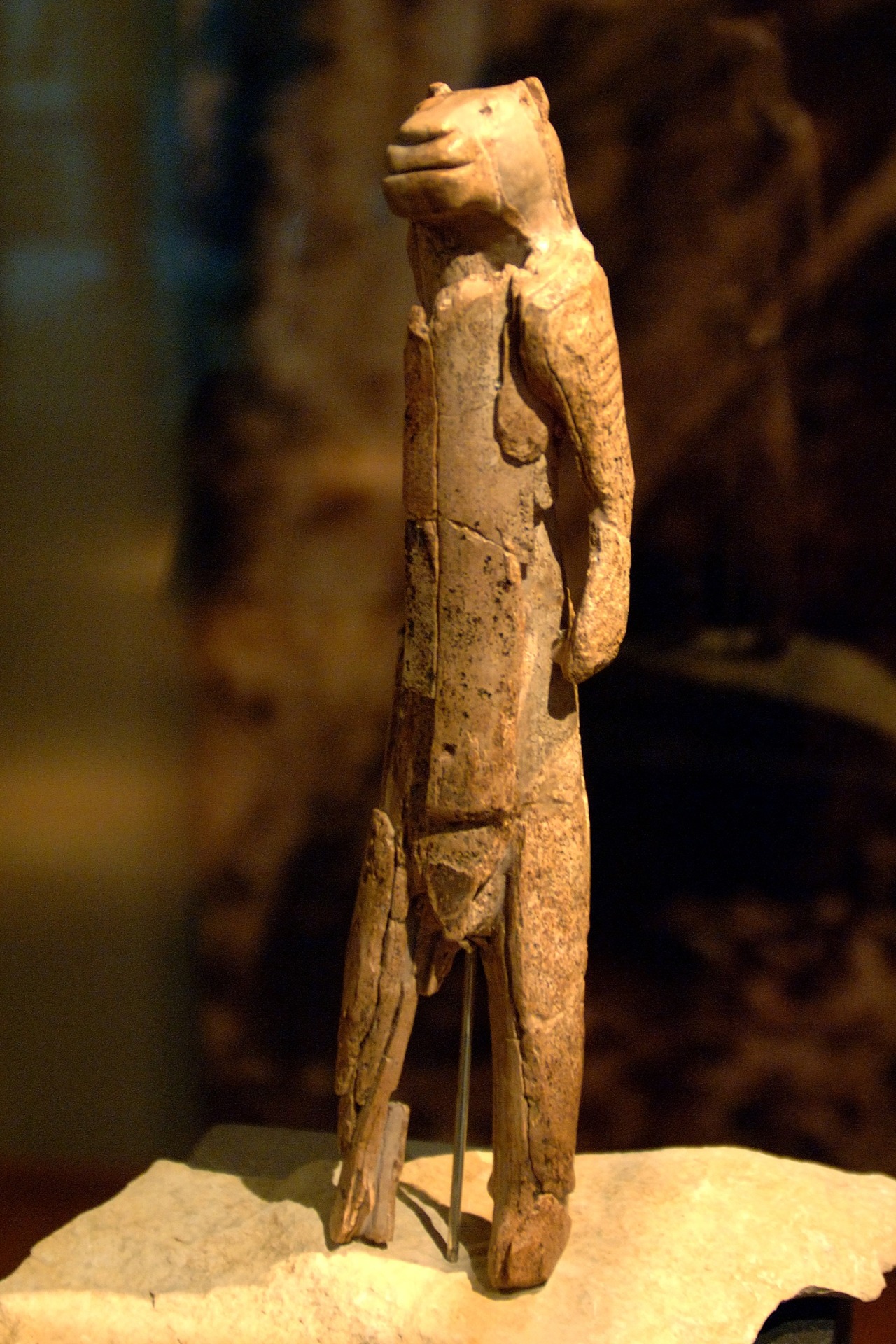 The Lowenmensch (Lion Man) Figure - The one of the oldest known uncontested example of figurative art - 40,000 BC
About 40,000 years ago at the beginning of the Upper Palaeolithic period, the Swabian Jura was part of the landscape inhabited by early,...