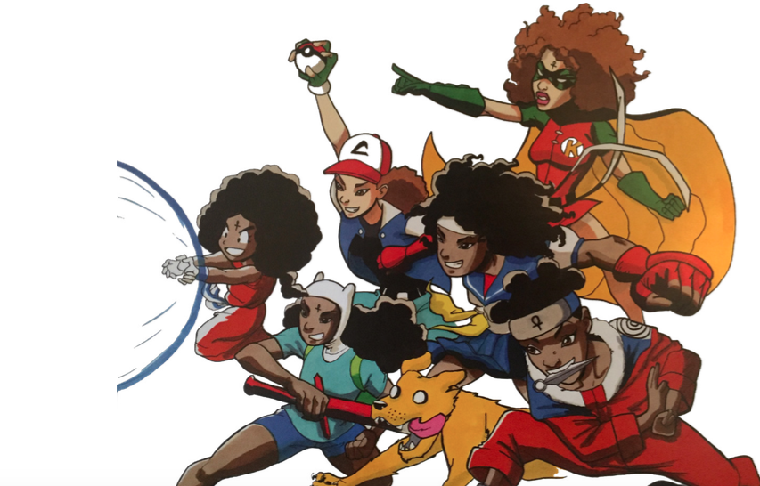 Meet the Artist Using Superheroes to Highlight Racism
