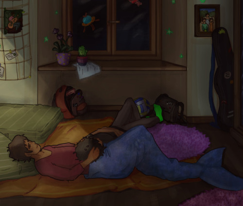 I’d have a really long list of headcanons for this thing but let’s just say that Lance’s old room is