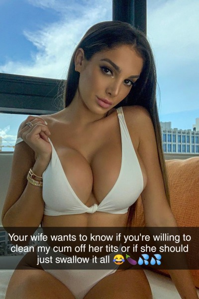 cuckoldsnapchatcaptions-deactiv: Happy to clean 💜