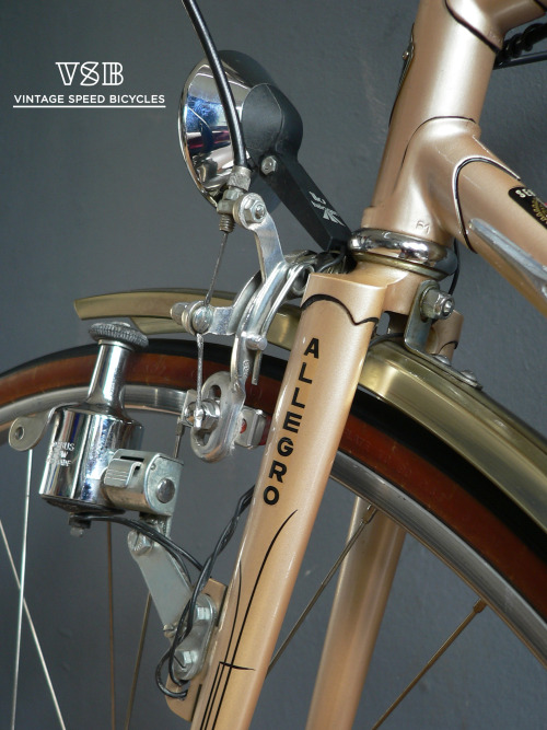 vintagespeedbicycles: Allegro NOS touring swiss handmade bicycle, 1970s rare