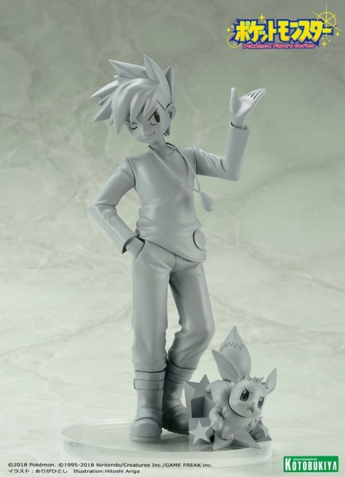 First look at the newest  ARTFX J Kotobukiya Figurine Prototype, Green with Eevee 