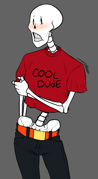 WILL… WILL THE HUMANS LIKE ME?( It’s 10 AM here, I haven’t slept whole night AND I realized….I don’t draw Paps nearly as much as I draw Sans. Gotta draw more Paps! )