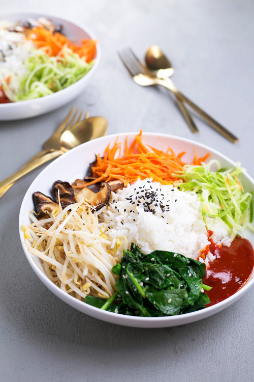 Vegan Korean Bibimbap