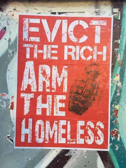Some of the many anarchist posters seen around Sydney