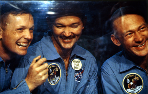 commandmodulepilot:  45 years ago, three astronauts blasted off on a mission to put man on the moon. 