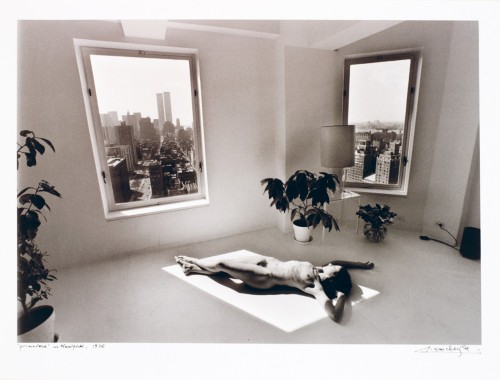 archivedeathdrive:Lucien Clergue, Primavera in New York (Sam Wagstaff’s Apartment), 1976
