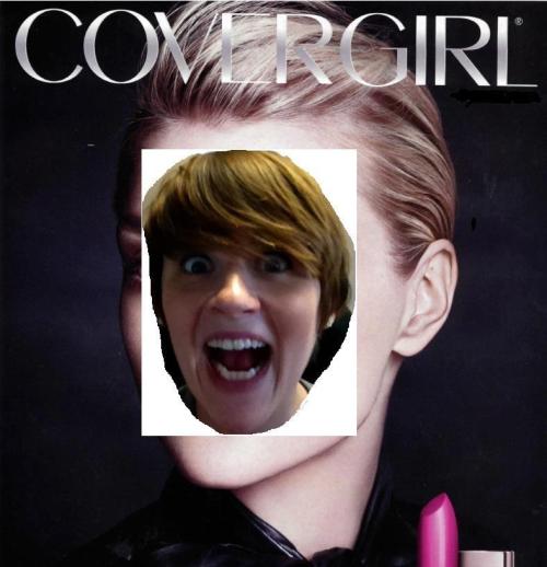 Ugh. This guy.
reppocs:
“I’m friends with a very funny comedian named Maria Heinegg. About a year ago, I photoshopped my face on a picture of her face photshopped over a Covergirl ad, and it made me laugh so much that I kept doing it. Here they are...