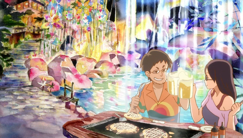howdoiquitanime:The Rolling Girls | ep1 | art direction