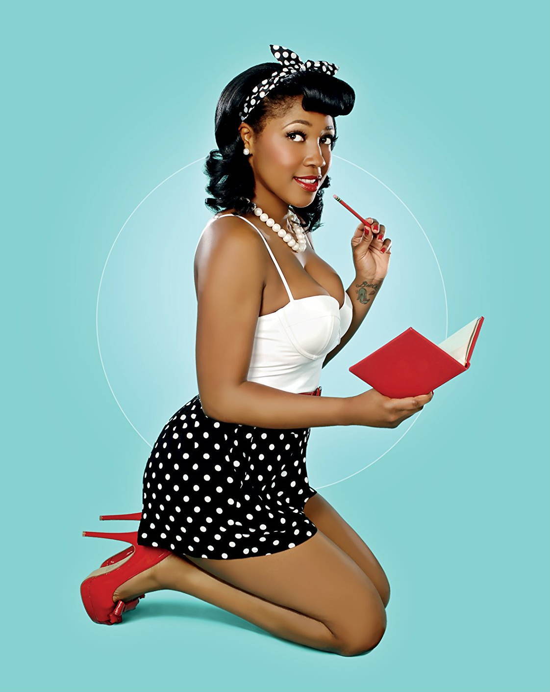 thenerdsaurus:    Chocolate Cheesecake: Celebrating the Modern Black Pin-up (2015)