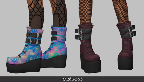 Echo Boots - New MeshHi Everybody!   Who doesn’t love zombie-stomping goth boots?  Made for Ma