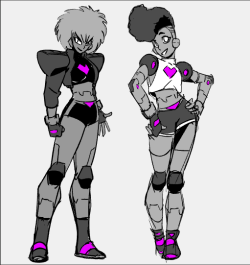 jpolgar1: Exploration sketches for Kara and Toya , I’m currently working on making an aged up version of Outrun Express. Hoping to take the new pitch to the streets soon. Wish me luck with my progress! ;9