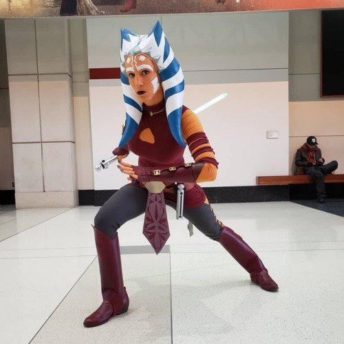 How’d I do?#lifeimitatesart#ahsoka #ahsokatano #ahsokacosplay #ahsokatanocosplay #ahsokali