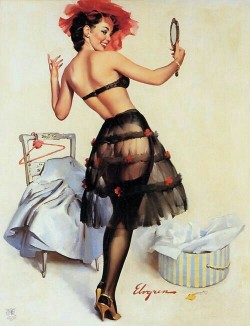 br-pinup-vintage:Gil Elvgren.