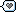 A pixel speech bubble with a grey heart