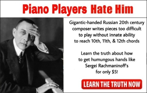 electrictype: piano players HATE him