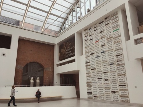 elrood: I visited the German National Museum yesterday and I loved the exhibition about the 20th cen