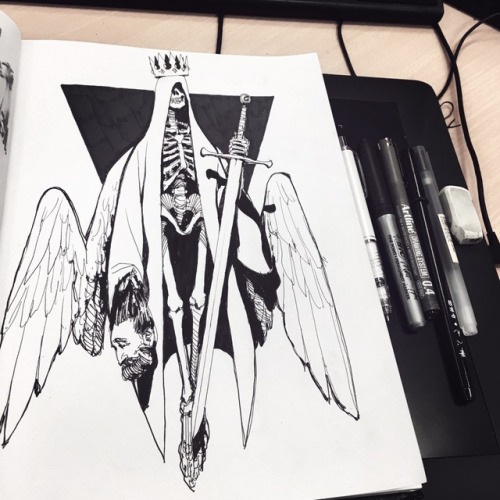 theboyofcheese:Day 5 of Inktober , “Long”