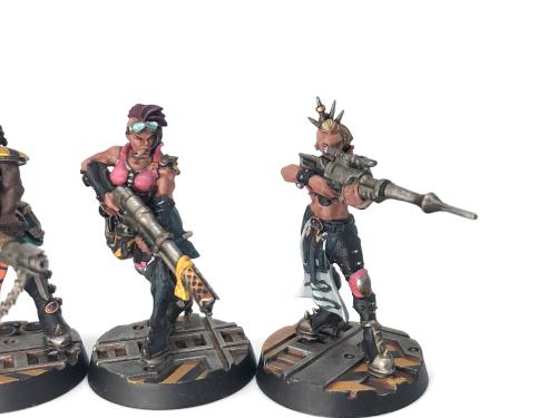 My first 5 Eschers for my new gang, The Sisters of Mercy.