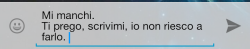 sappiamoamarcisenzafarcivedere:  meansly:  whats-inmyhead:  Ti prego.  &ldquo;Lasciami stare&rdquo; , ti sei sentito soddisfatto ad avermi risposto in questo modo? Mi hai ucciso mille volte con un messaggio.  Mavvafanculo. 