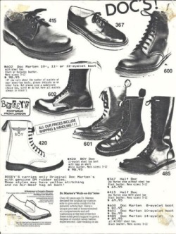 martinignore:  adverts for 80s “goth”