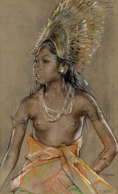 arjuna-vallabha:  Balinese dancer, Willem