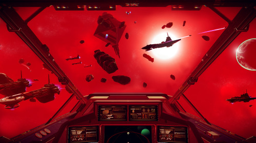 gamefreaksnz:   					No Man’s Sky E3 gameplay demo, new screens					During the Sony press conference at E3 2015, Hello Games gave viewers a brief taste of some No Man’s Sky gameplay.Check out the demo here. 