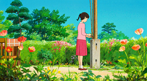 STUDIO GHIBLI + Flowers
